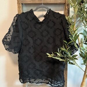 NWOT SHEIN Black Top